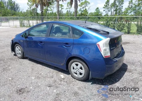 2011 Toyota Prius Three из США, поврежденный, VIN JTDKN3DU2B5310715